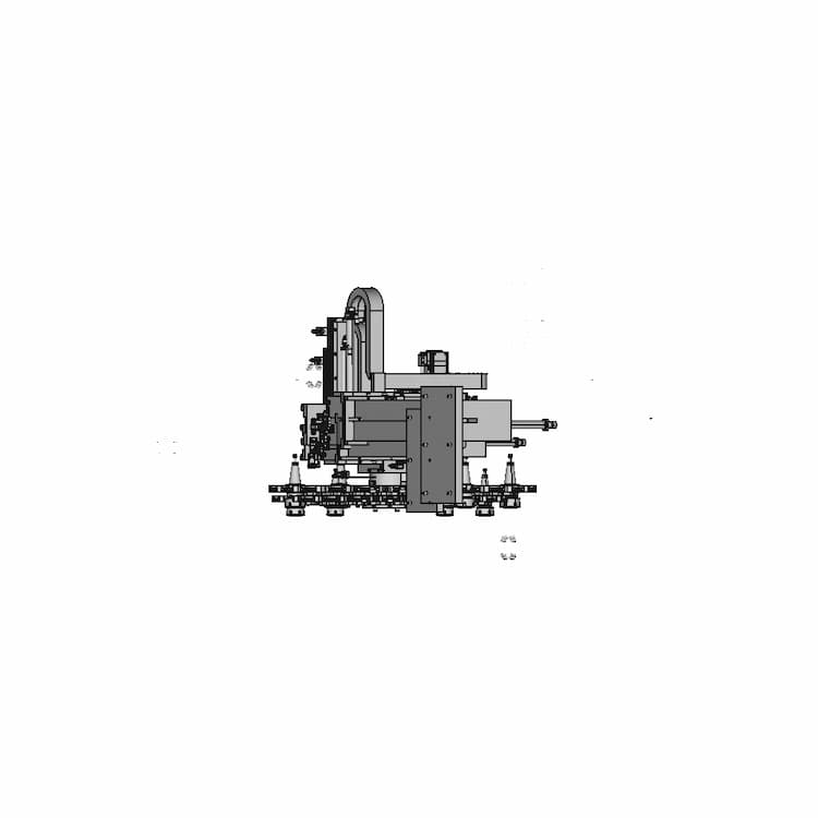 Umbrella Style 24Slot Bt30 Toolchanger | 3D Engineering Design File