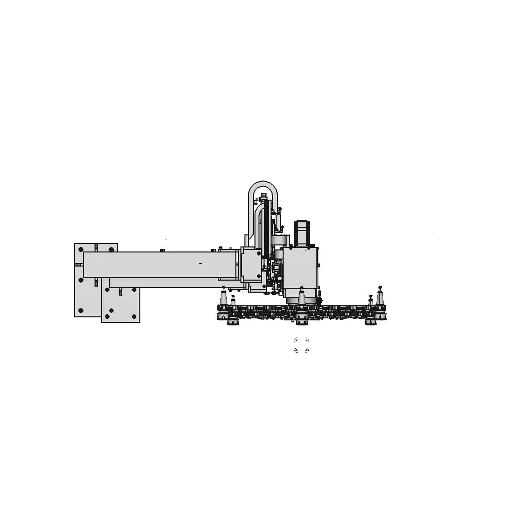 Umbrella Style 24Slot Bt30 Toolchanger | 3D Engineering Design File_0_270_degree_snapshot