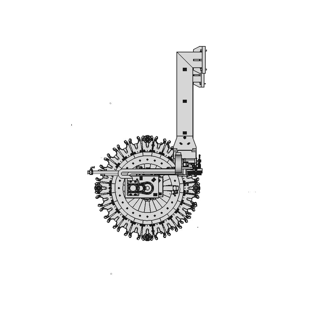 Umbrella Style 24Slot Bt30 Toolchanger | 3D Engineering Design File_270_0_degree_snapshot
