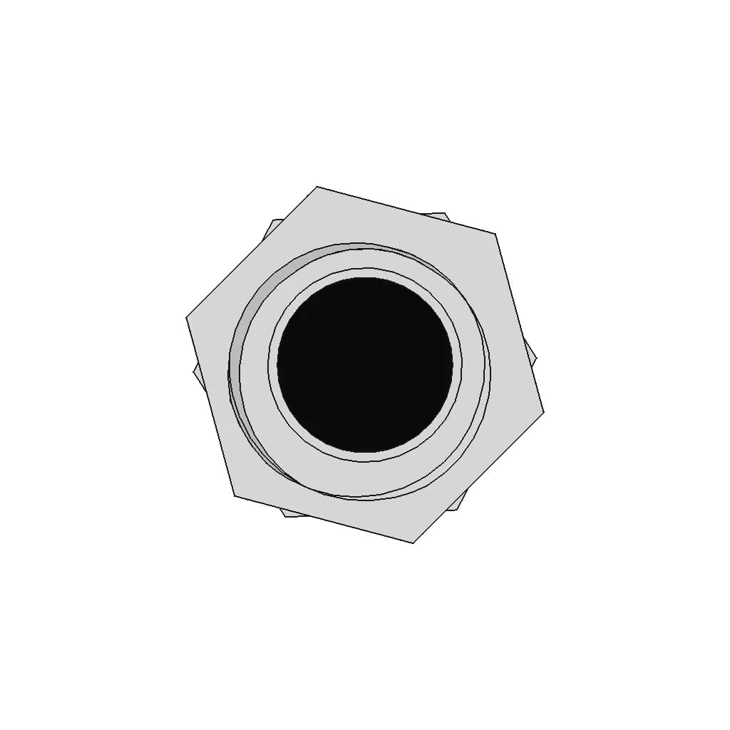 Cable Gland - Standard Mechanical Component_90_0_degree_snapshot