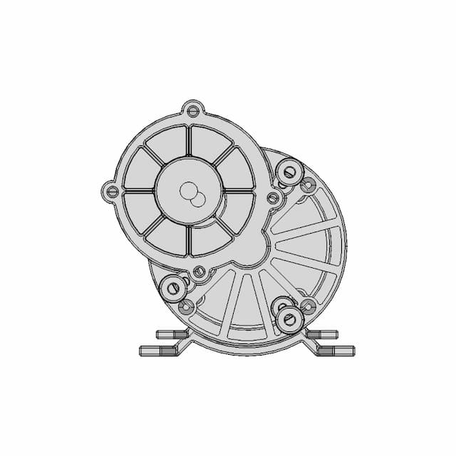 Brushed 36V Dc Unite Motor | High-Quality CAD Model