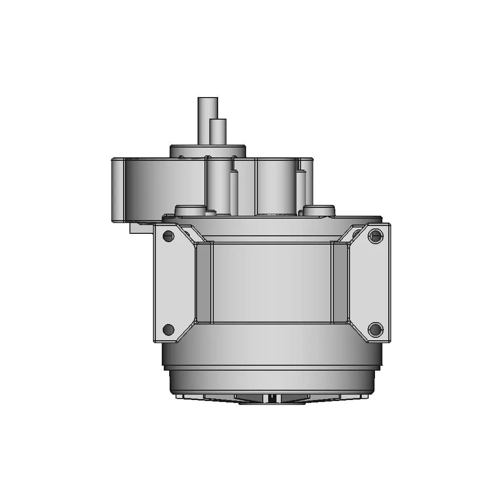 Brushed 36V Dc Unite Motor | High-Quality CAD Model_90_0_degree_snapshot
