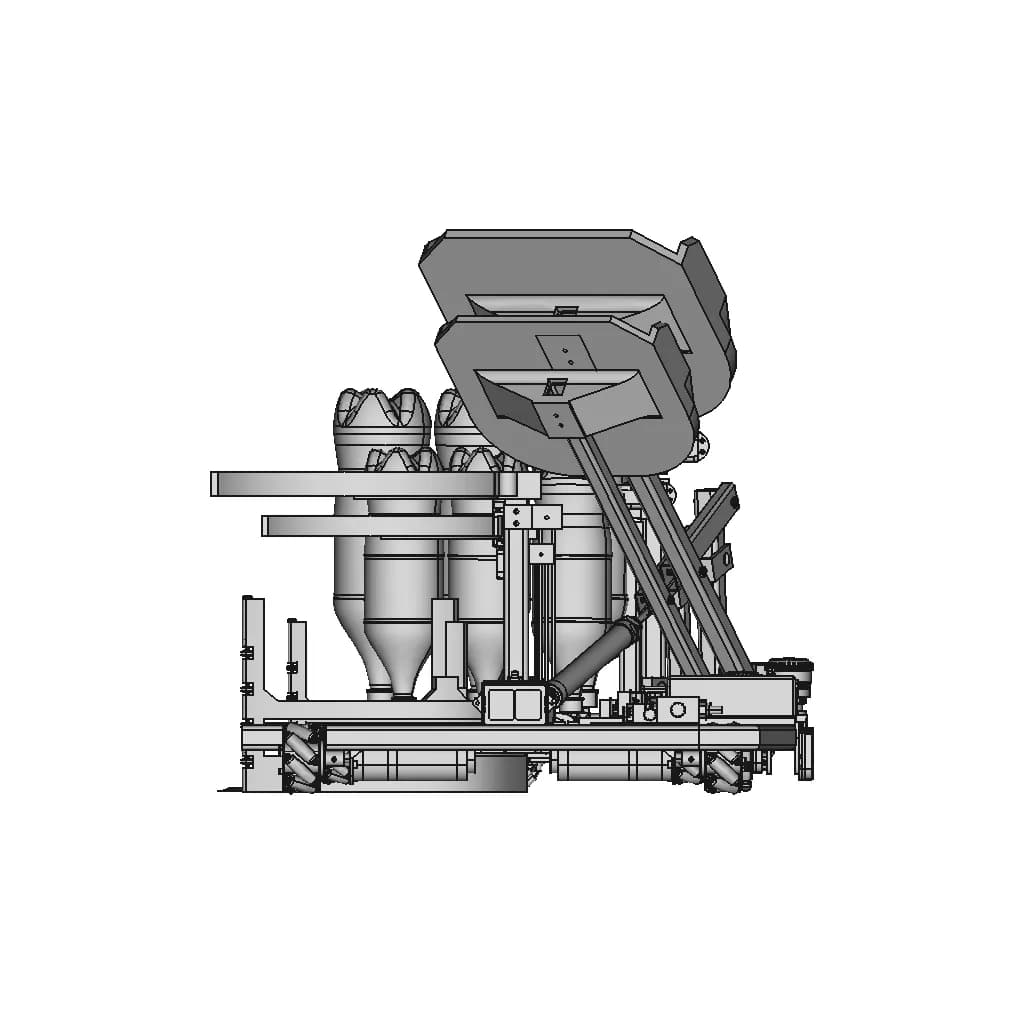 Trm Rabbit Robot - Abu Robocon 2023 - Downloadable CAD Representation_0_0_degree_snapshot