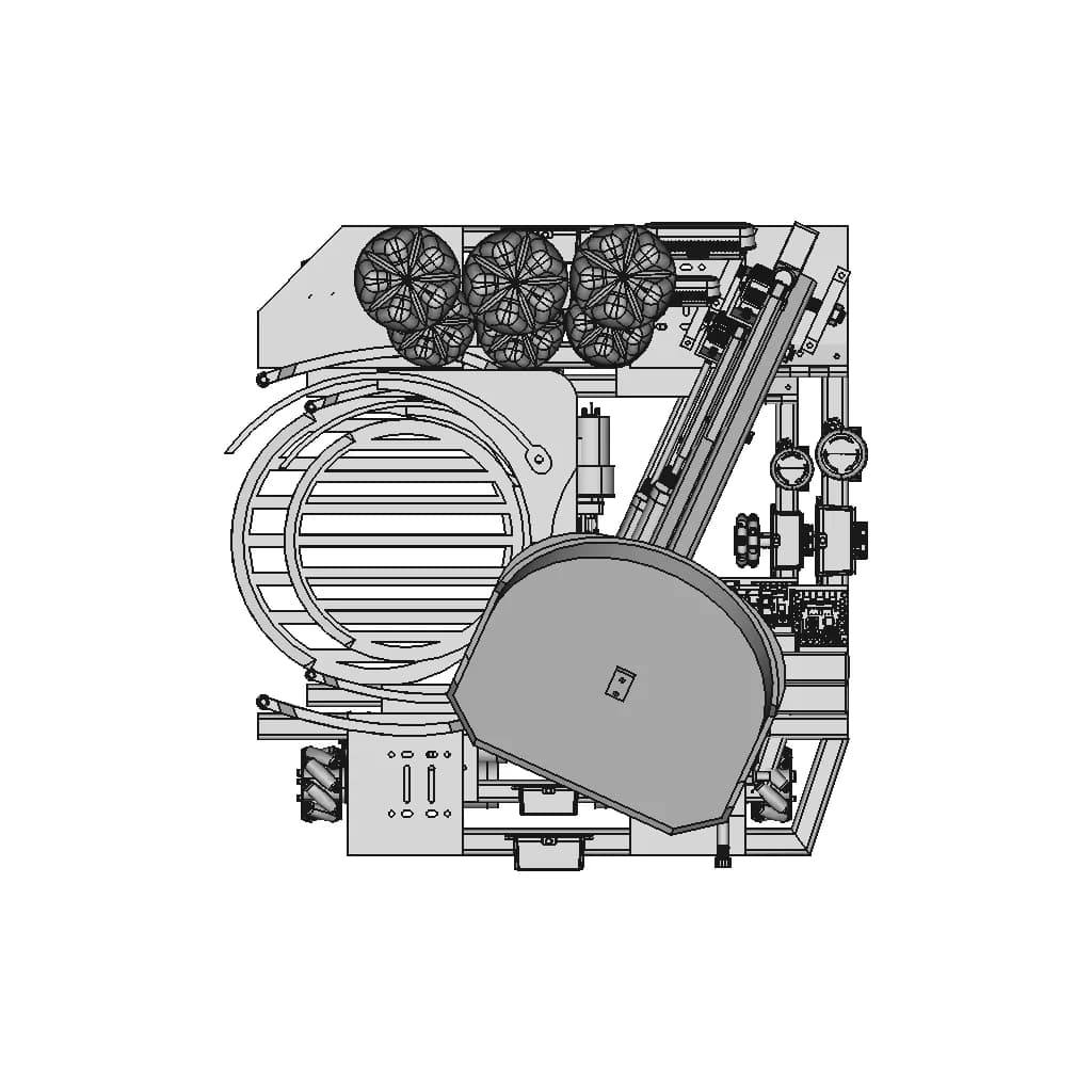 Trm Rabbit Robot - Abu Robocon 2023 - Downloadable CAD Representation_270_0_degree_snapshot