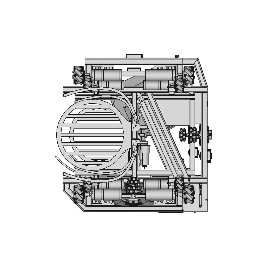 Trm Rabbit Robot - Abu Robocon 2023 - Downloadable CAD Representation_90_0_degree_snapshot