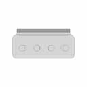 Conector Hae 4Pine | High-Quality CAD Model_0_0_degree_snapshot