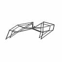 Single Plane Strandbeest Linkages | 3D Engineering Design File_60_30_degree_snapshot