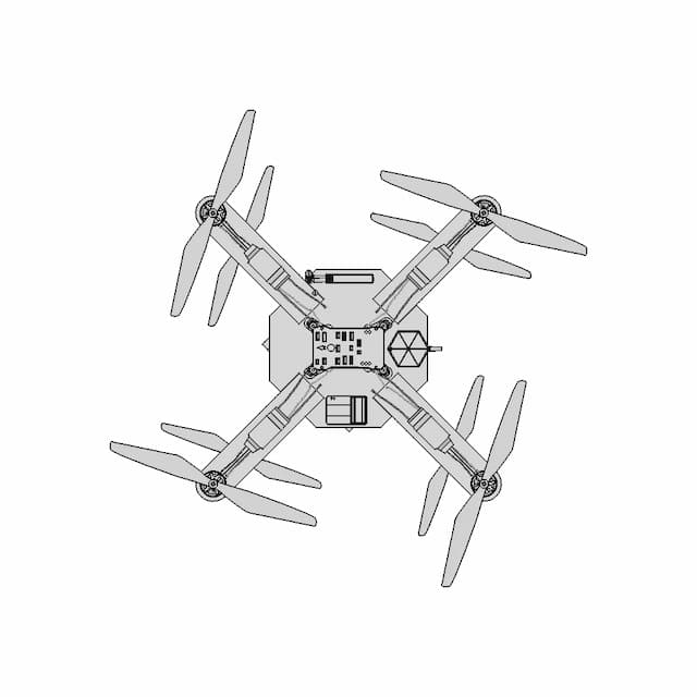 Drone - Downloadable CAD Representation