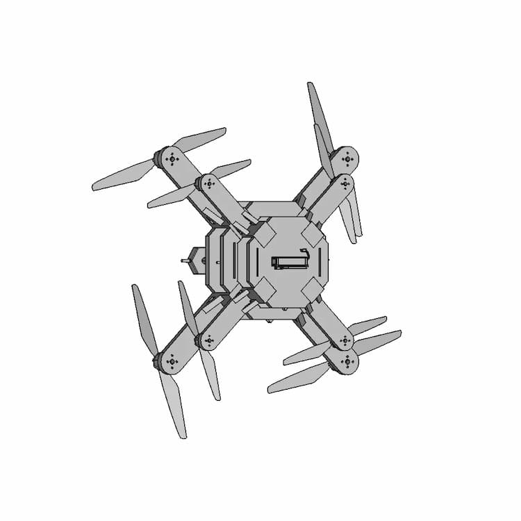Drone - Downloadable CAD Representation