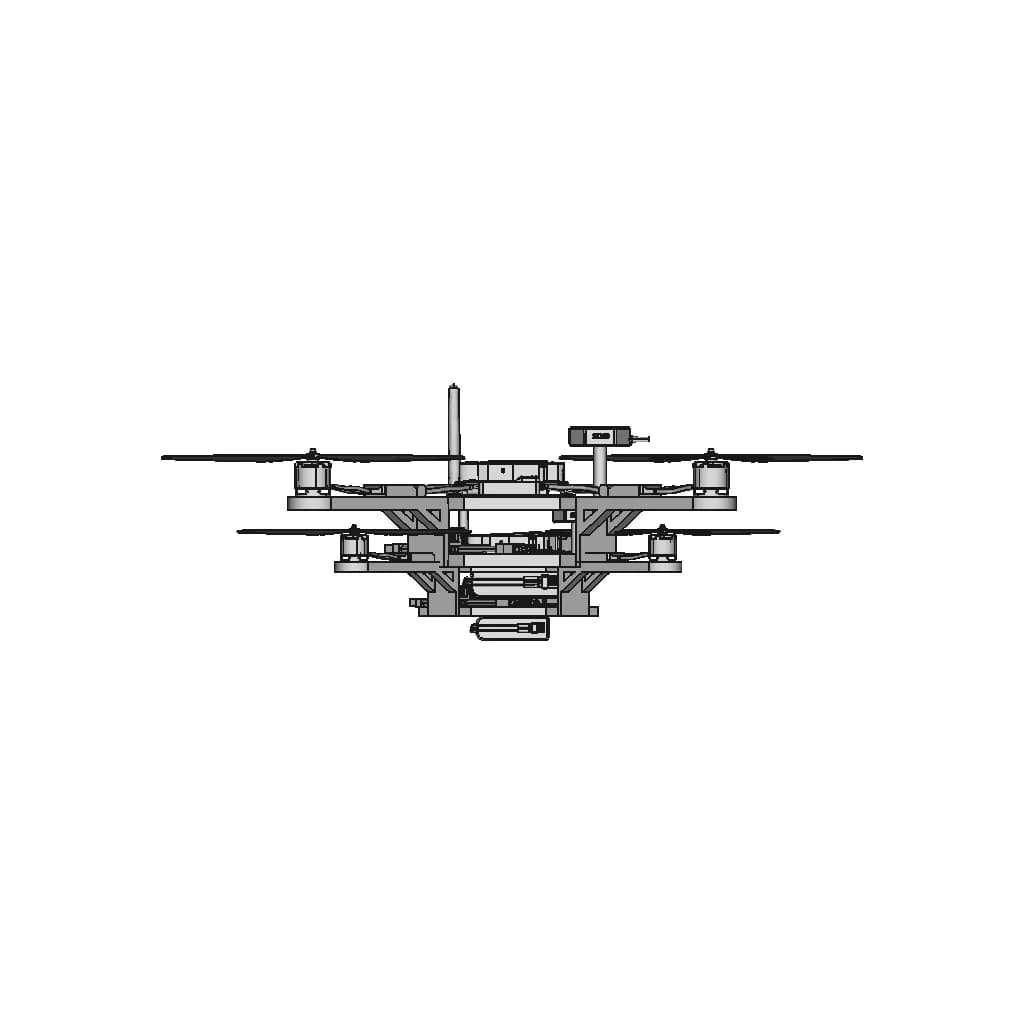 Drone - Downloadable CAD Representation_90_0_degree_snapshot