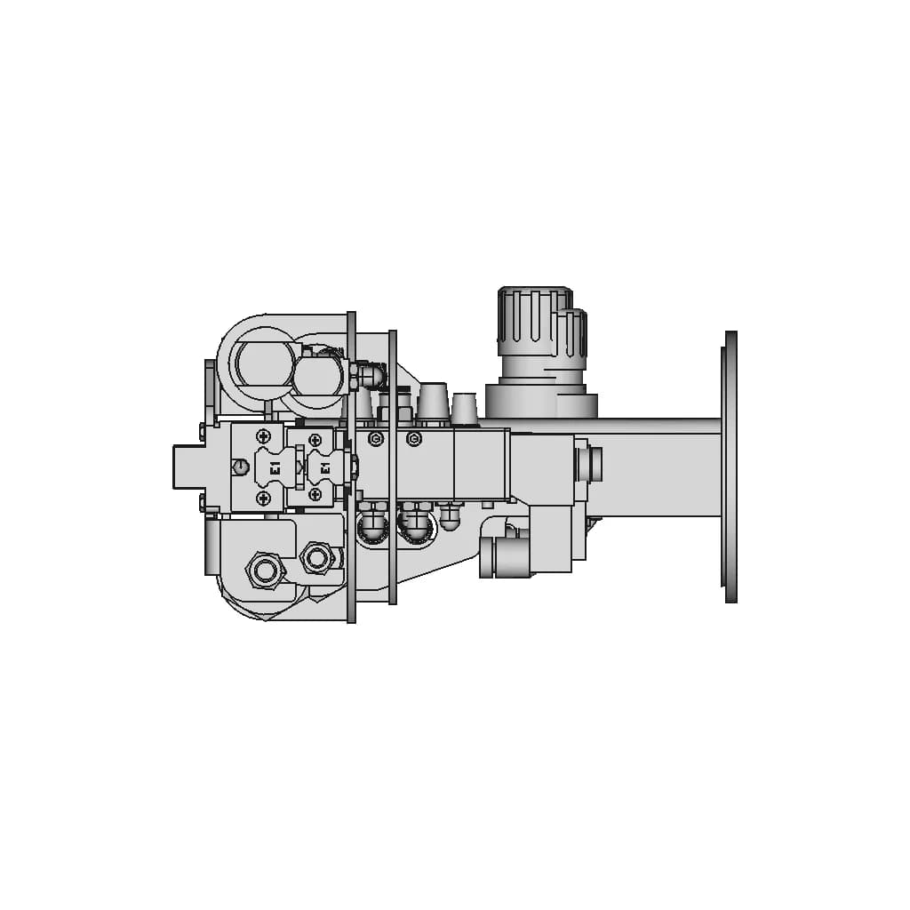 Parallel Pneumatic Gripper | 3D Engineering Design File_90_0_degree_snapshot