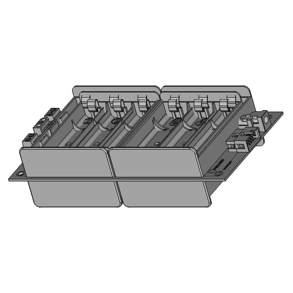 3S4P 21700 Battery Box - Downloadable CAD Representation_60_30_degree_snapshot