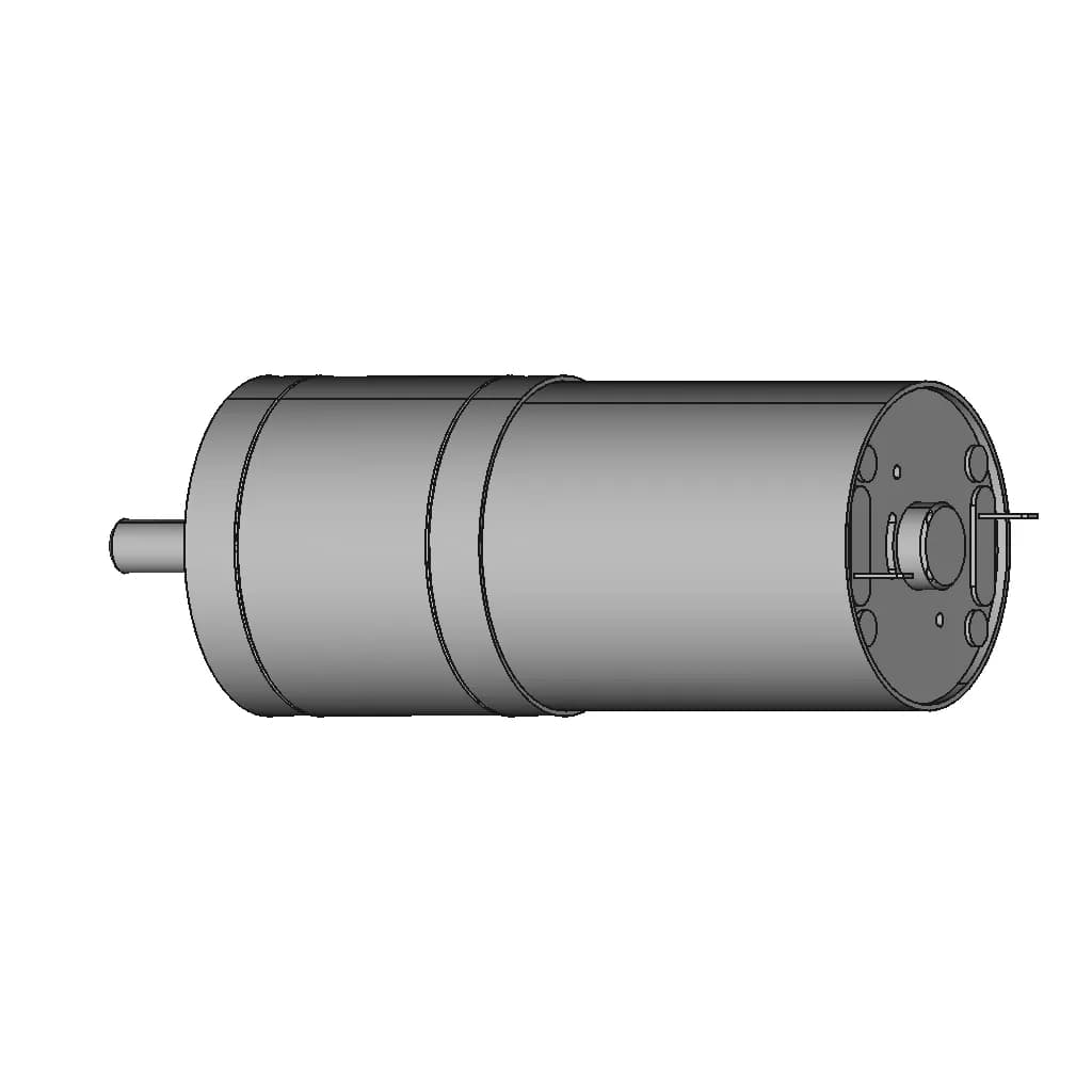 25Ga370 6V 35Rpm (171:1) Gear Motor - Downloadable CAD Representation_60_30_degree_snapshot