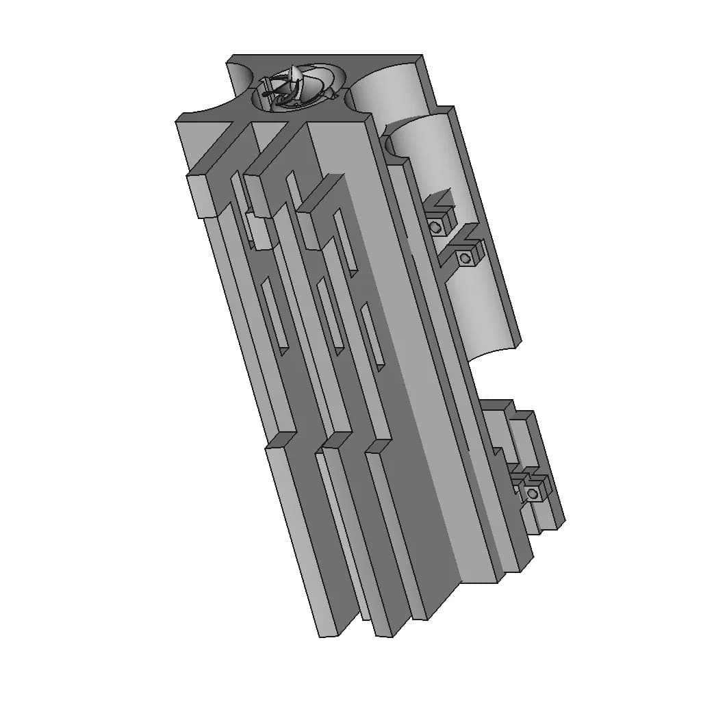 Mini Torpedo System - Downloadable CAD Representation_60_30_degree_snapshot