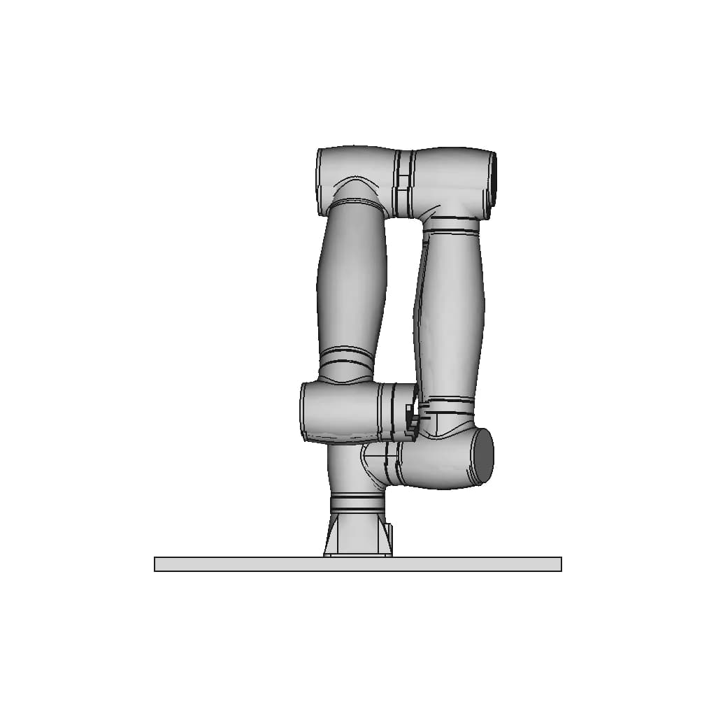 6-Dof Robotic Arm Design | 3D Engineering Design File_90_0_degree_snapshot