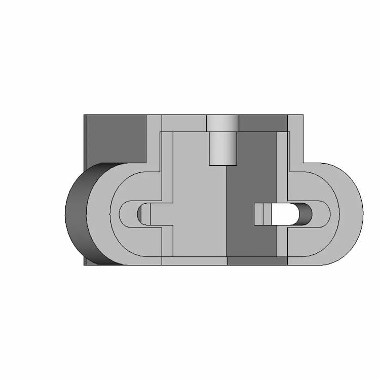 N20 Motor Mount - Standard Mechanical Component