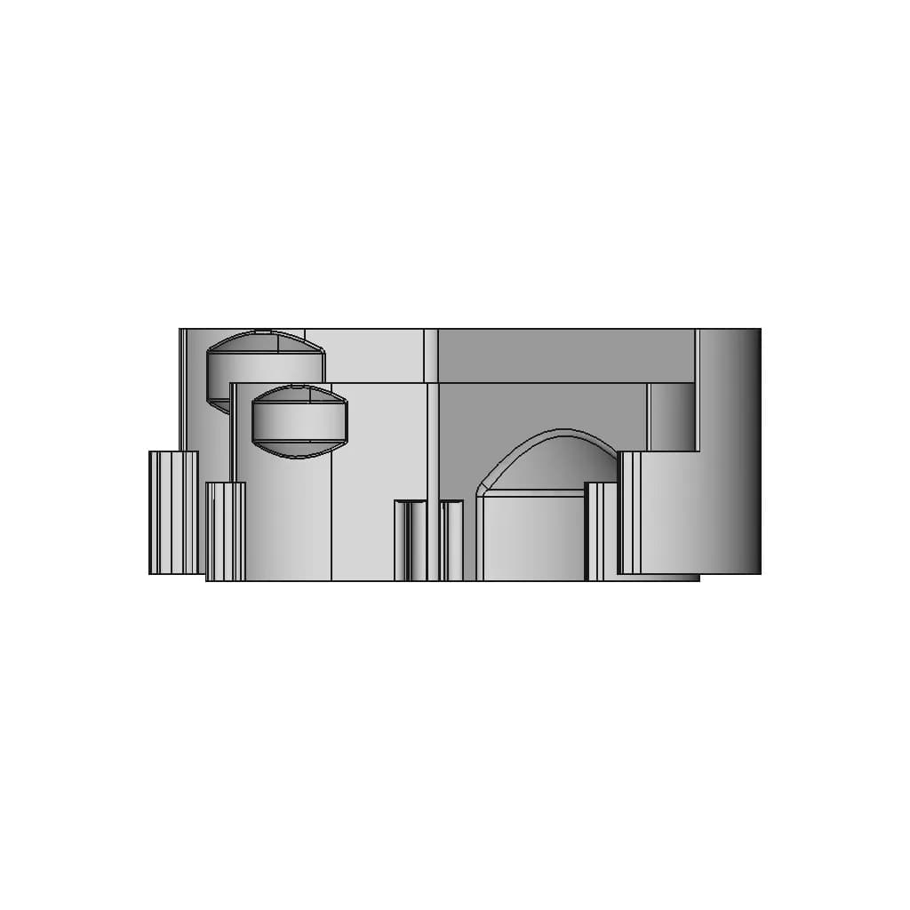 Sds Mk4 Swerve Covers, Frc Team 1699 - Downloadable CAD Representation_0_0_degree_snapshot