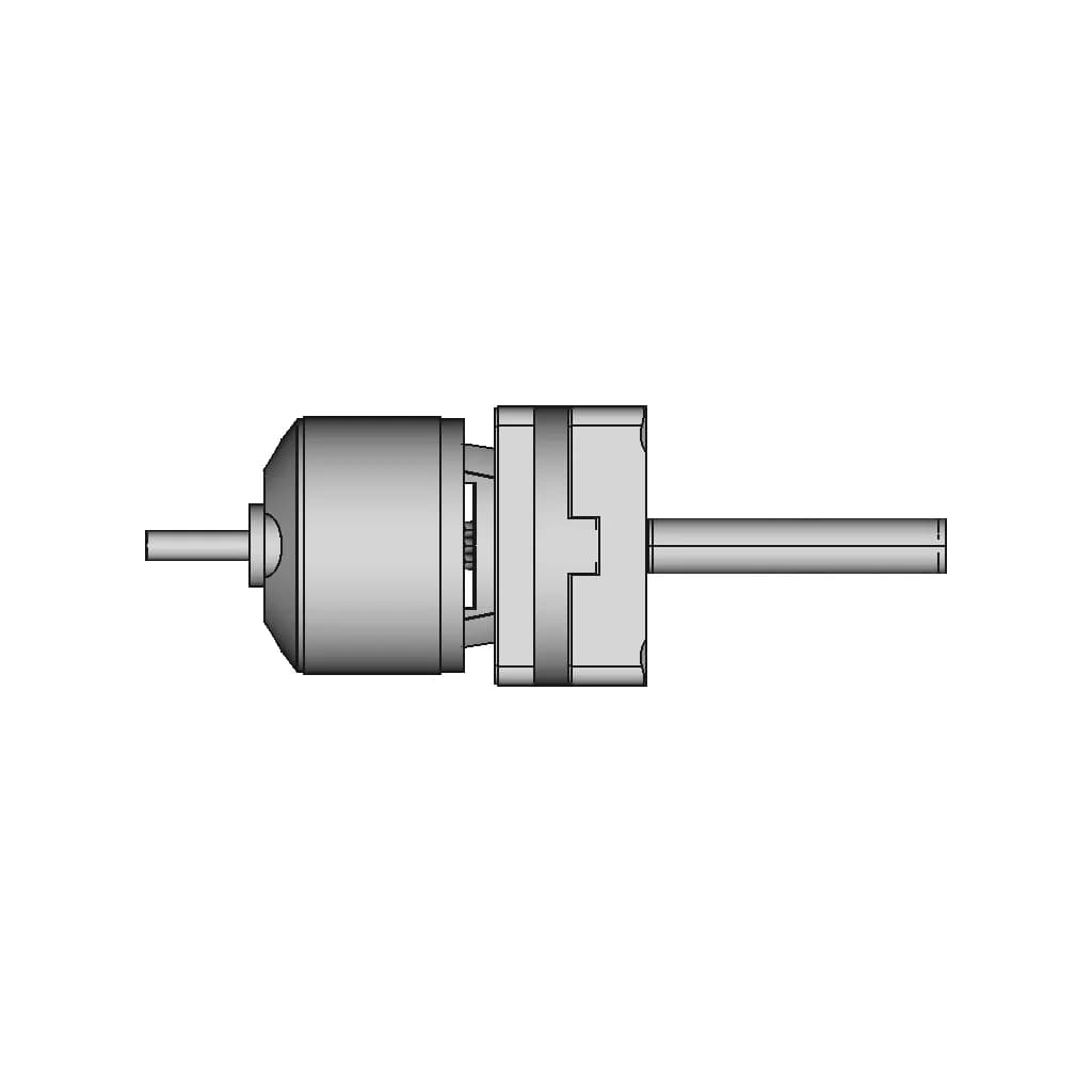 A2212 1 Stage Beetleweight Planetary Gearbox Gearbox | 3D Engineering Design File_90_0_degree_snapshot