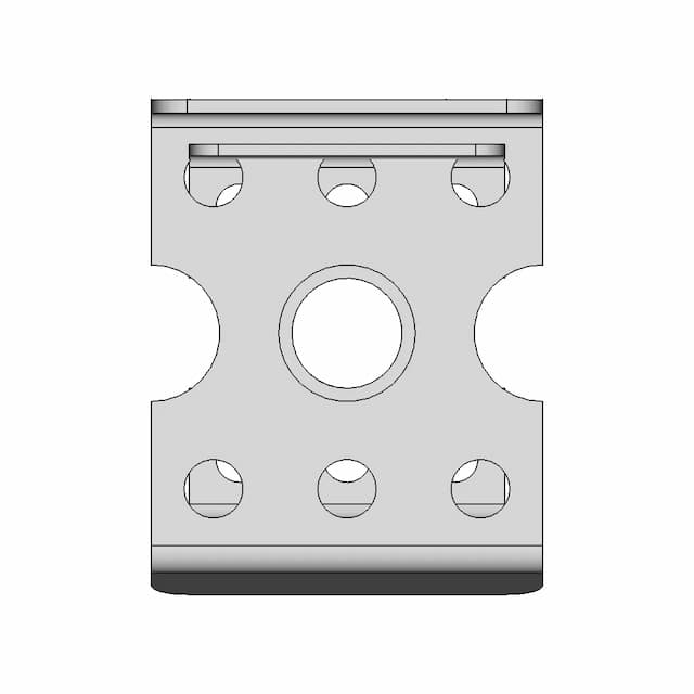 2127 Bo Motor Clamp Sunrobotics_In - Standard Mechanical Component