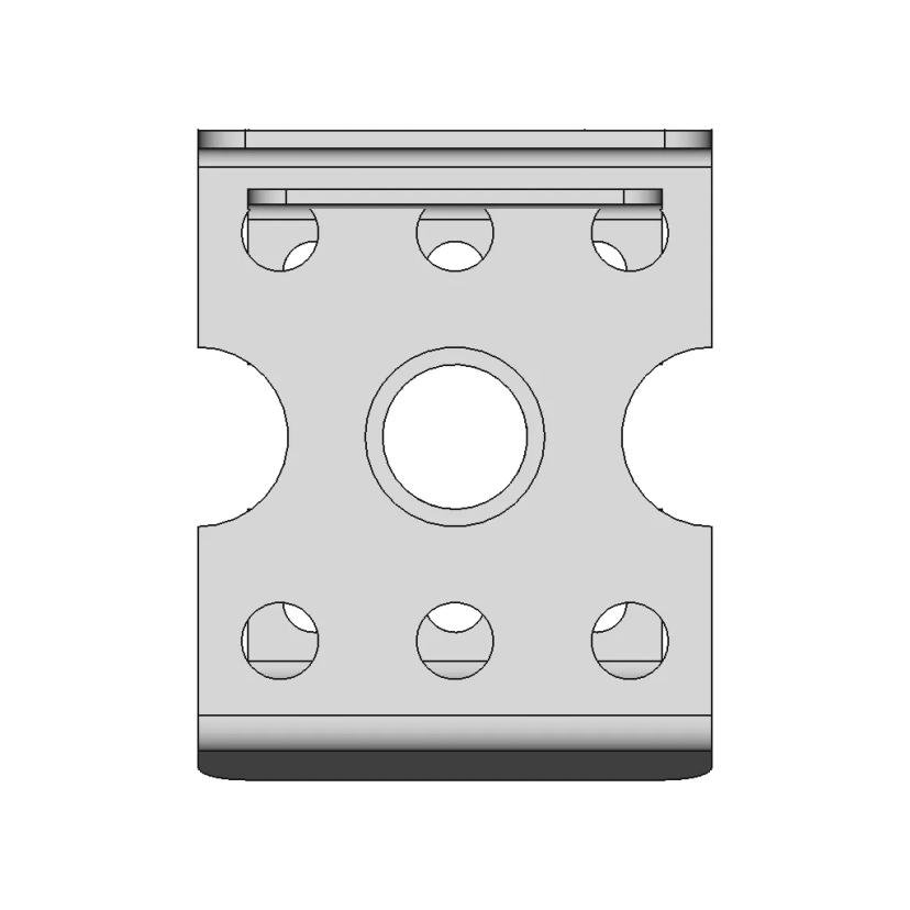 2127 Bo Motor Clamp Sunrobotics_In - Standard Mechanical Component