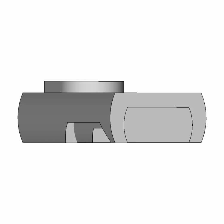 Modelo De Un Cargador De Baterias Doble Aa Marca Sony - Downloadable CAD Representation