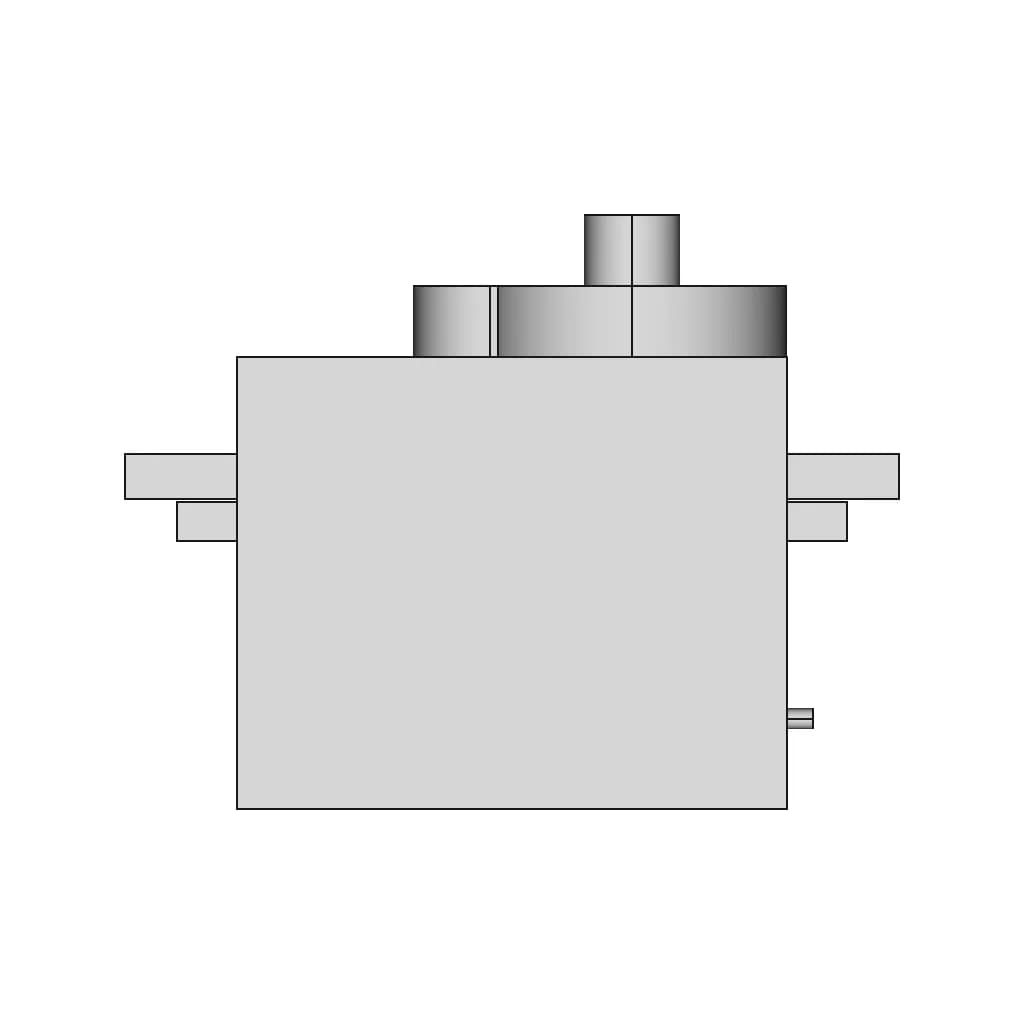 K-Power Wk-P0050 Micro Servo | 3D Engineering Design File_0_0_degree_snapshot