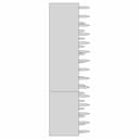 1X15 Pinheader Famale Adruino Nano - Downloadable CAD Representation_90_0_degree_snapshot