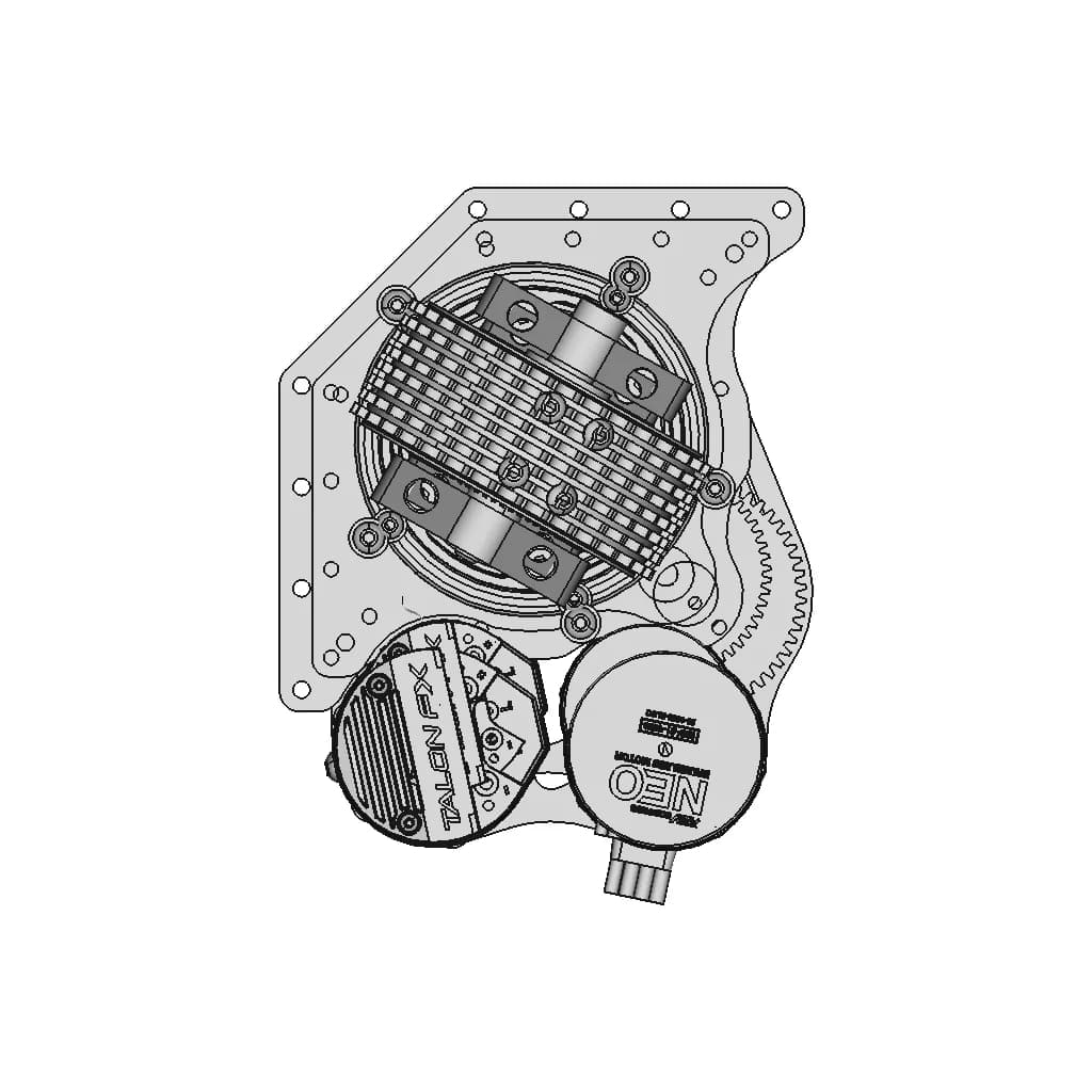 Frc 9620 Custom Swerve | High-Quality CAD Model_90_0_degree_snapshot