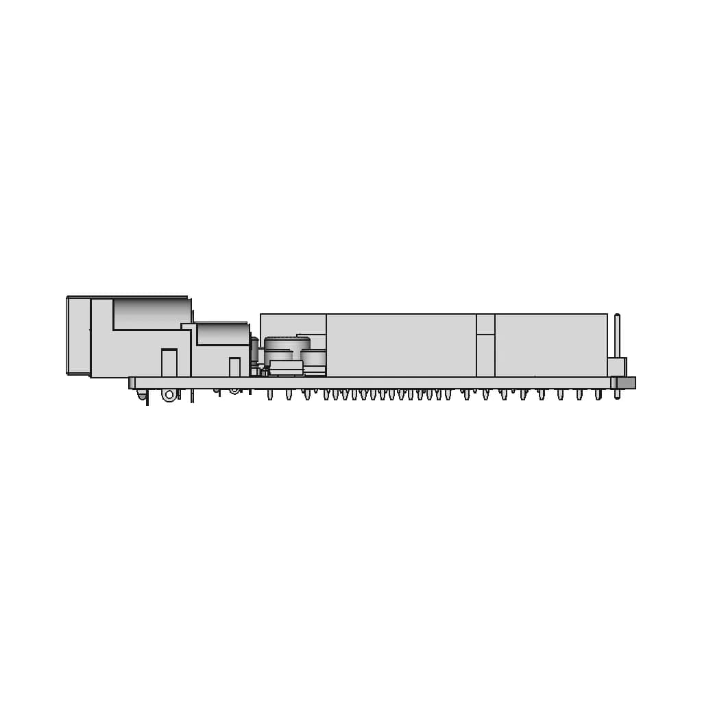 Arduino Uno Ch340 Usb-Type B - Standard Mechanical Component_90_0_degree_snapshot