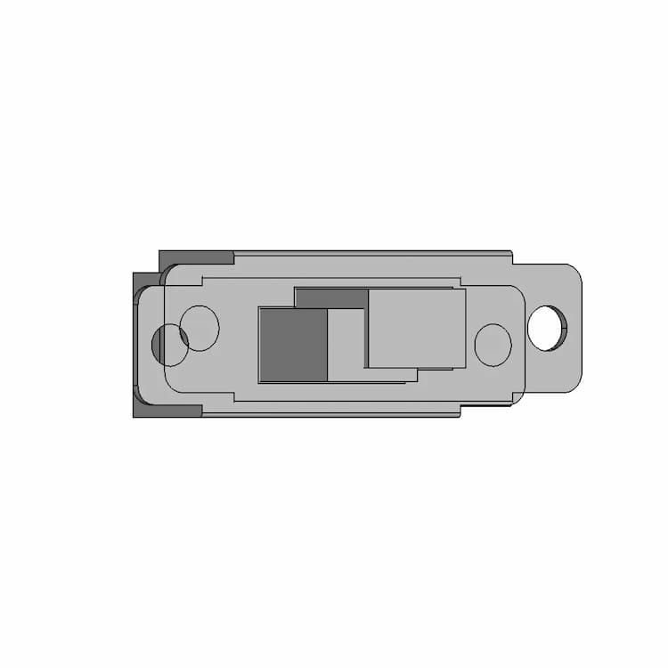 Ss-22F32 Vertical Switch - Standard Mechanical Component