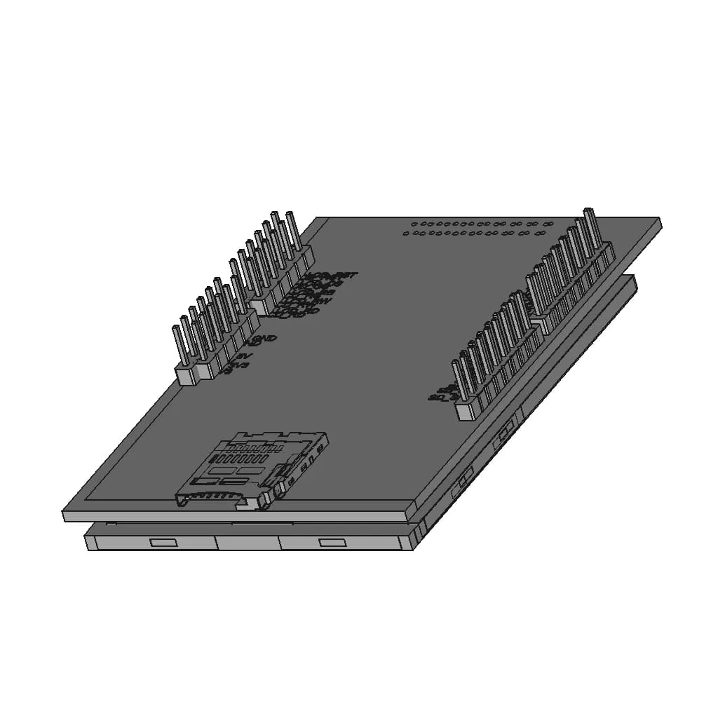 Ili9341 Wma412 | 3D Engineering Design File_60_30_degree_snapshot