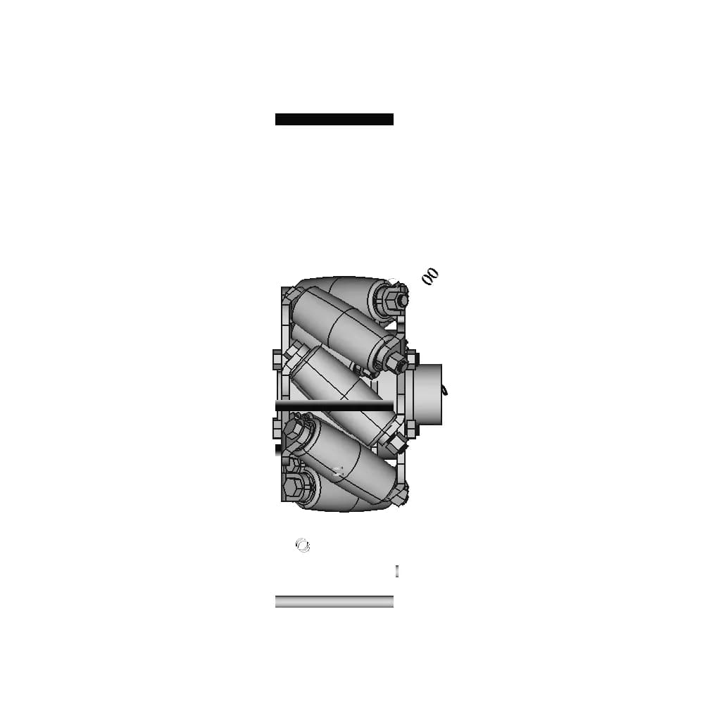 Mechannum Wheel | High-Quality CAD Model_0_0_degree_snapshot