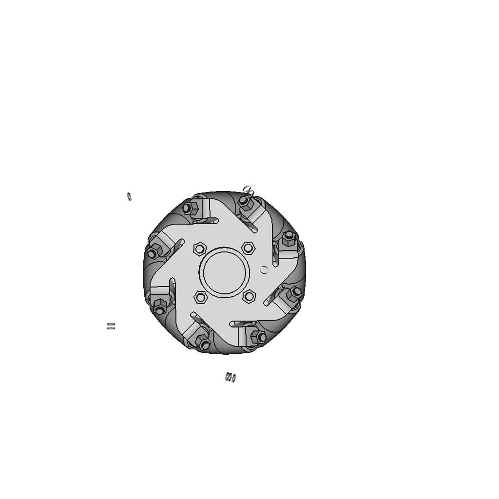 Mechannum Wheel | High-Quality CAD Model_0_90_degree_snapshot