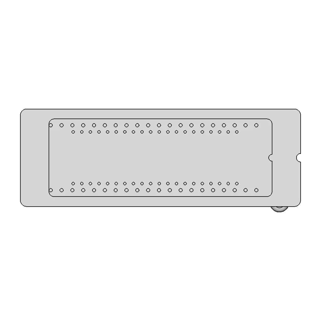 Base Zif 40 Pines | 3D Engineering Design File_0_0_degree_snapshot