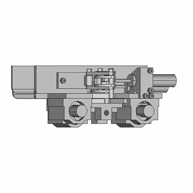 Horizontal To Vertical Movement Pneumatic Gripper - Standard Mechanical Component