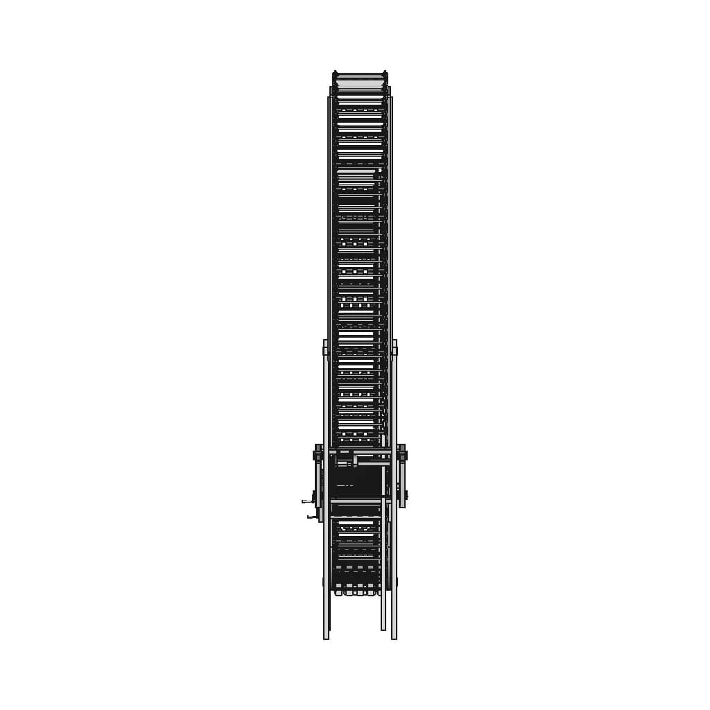Raclette Type Conveyor Belt Brush Cleaning System - Standard Mechanical Component_0_90_degree_snapshot