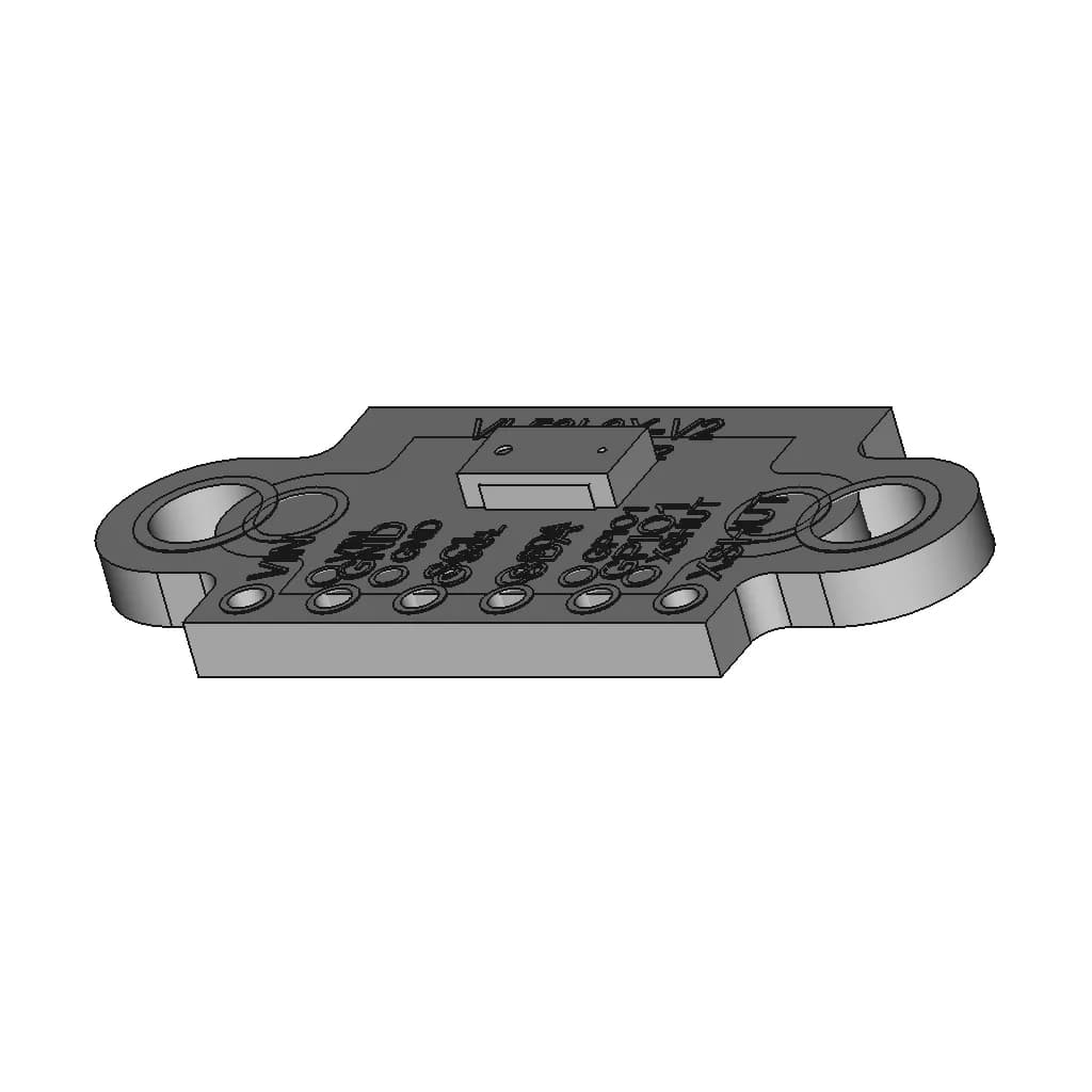 Module Vl53L0X Tof Distance Measurement | High-Quality CAD Model_60_30_degree_snapshot