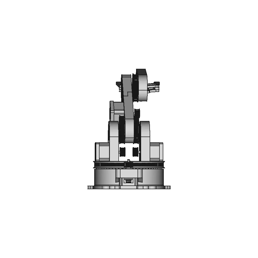 Robot Arm | 3D Engineering Design File_0_0_degree_snapshot