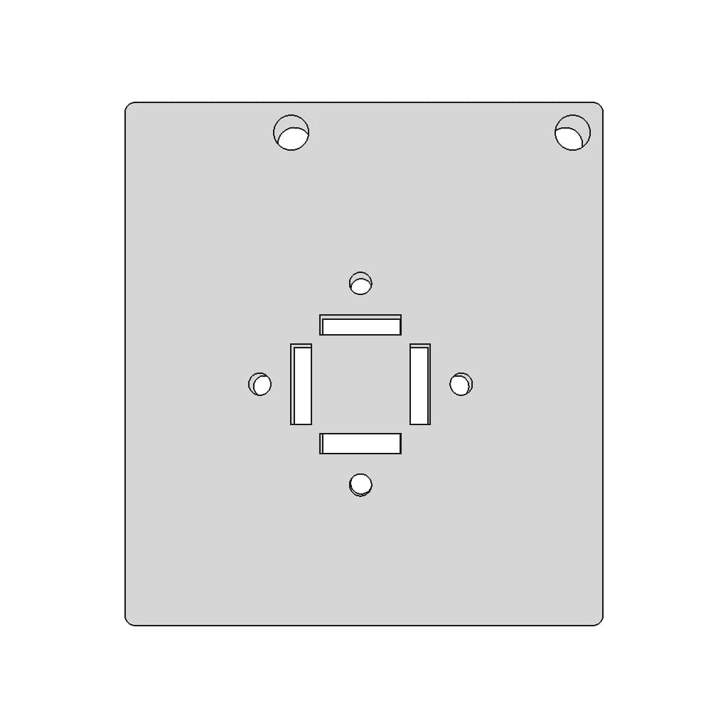 Arduino Uno Sensor Mount | High-Quality CAD Model_0_0_degree_snapshot