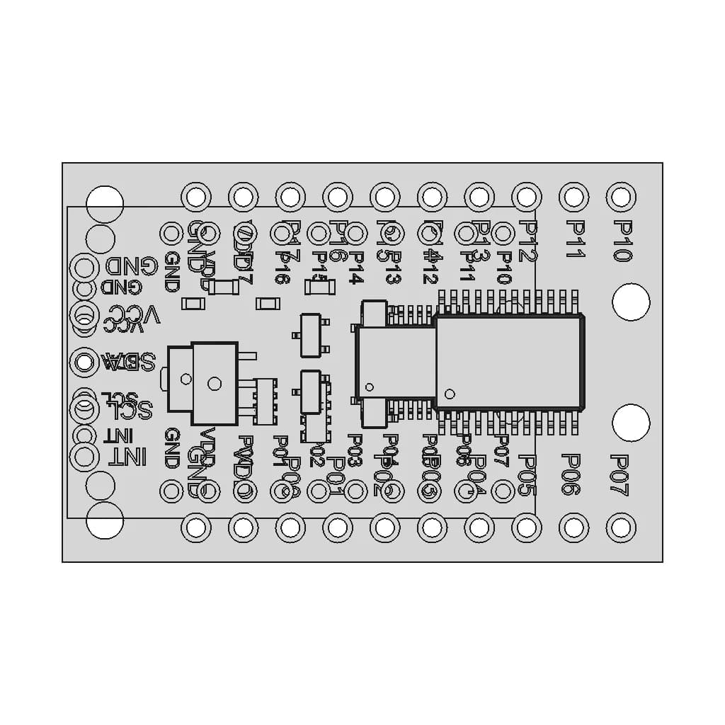 Module Pcf8575 16Bit Io Expander | 3D Engineering Design File_0_0_degree_snapshot