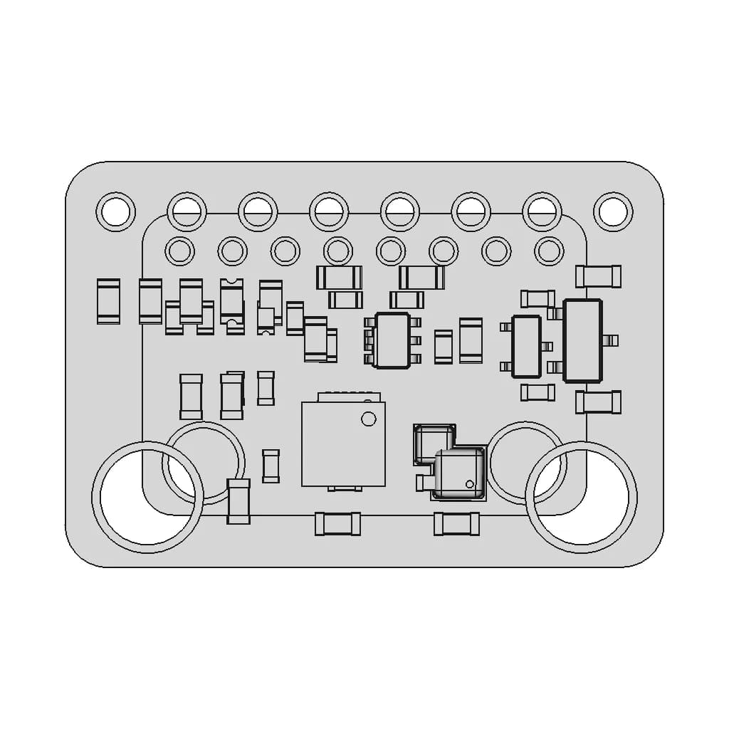 Module Gy-912 | High-Quality CAD Model_0_0_degree_snapshot