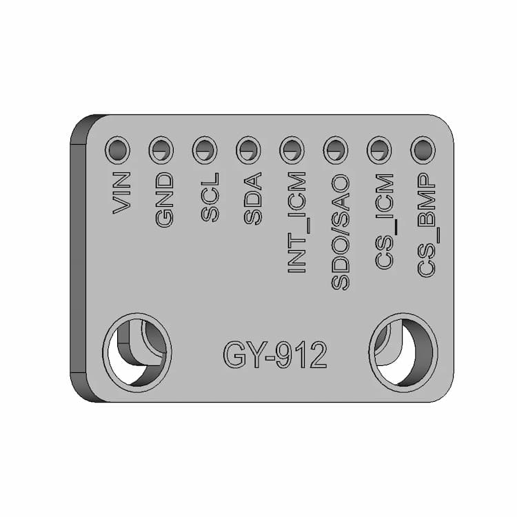 Module Gy-912 | High-Quality CAD Model