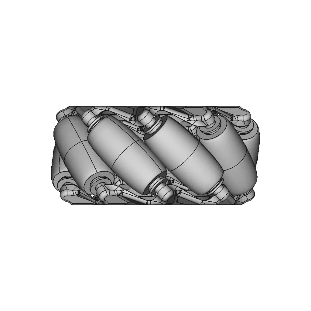 Mecanum Wheels | 3D Engineering Design File_0_0_degree_snapshot
