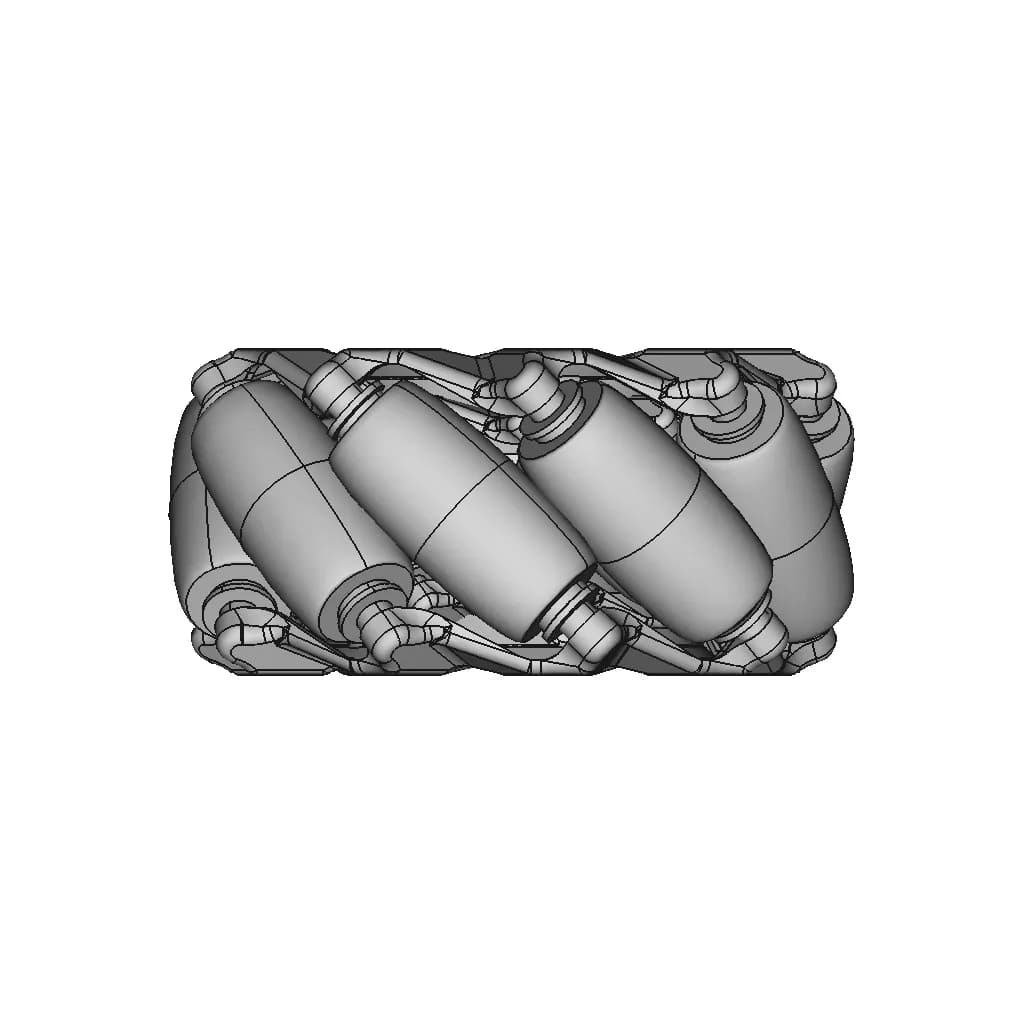 Mecanum Wheels | 3D Engineering Design File_0_270_degree_snapshot