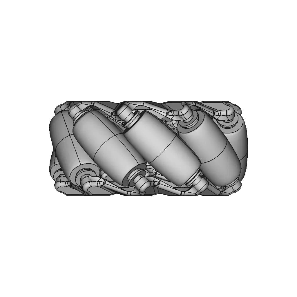 Mecanum Wheels | 3D Engineering Design File_0_90_degree_snapshot