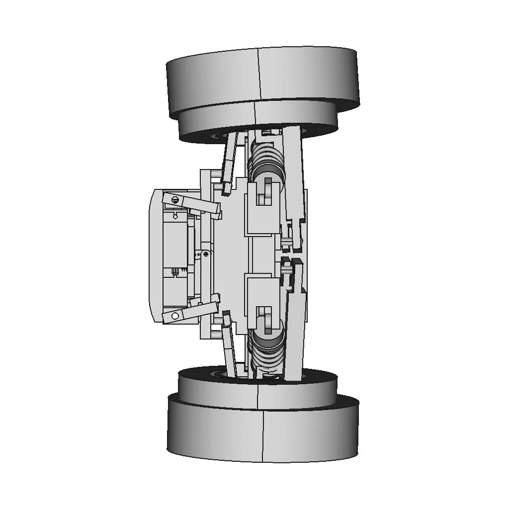 Rc Car Front System - Standard Mechanical Component_0_0_degree_snapshot