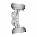 Rc Car Front System - Standard Mechanical Component_0_90_degree_snapshot