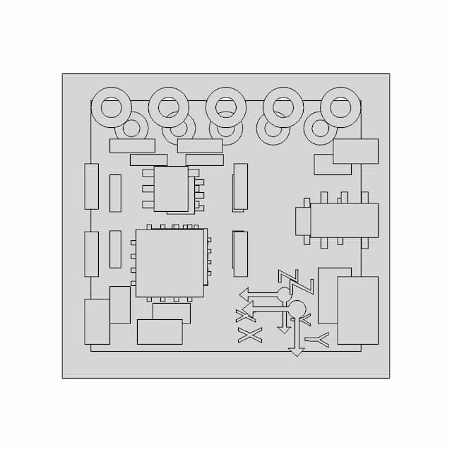 Gy-271 Hmc5883 Magnetometer Compass | 3D Engineering Design File