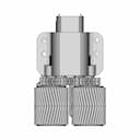 Herringbone Gear & Wheel Assembly - Standard Mechanical Component_270_0_degree_snapshot