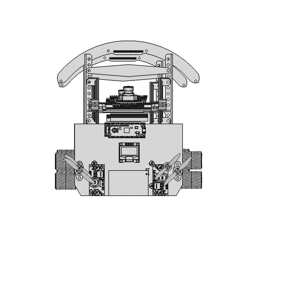 Ref Speed Bot V3 | High-Quality CAD Model_270_0_degree_snapshot